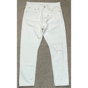 Levi's 501xx Women's Big E Skinny‎ Distressed Button Fly Jeans Size 31x28